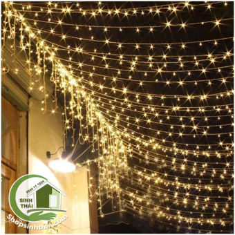 Dây đèn led 50 bóng vàng dài 8m ( không chớp )