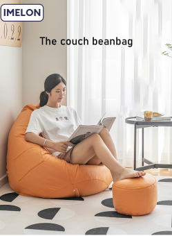 IMELON quả tặng miễn phí TOÀN CỬA HÀNG ghế lười ghế lười hạt xốp Công nghệ vải không thấm nước lười sofa lười ghế sofa túi đậu bar phòng khách tatami vải sofa sofa  ghế lườighe luoi tựa lưng