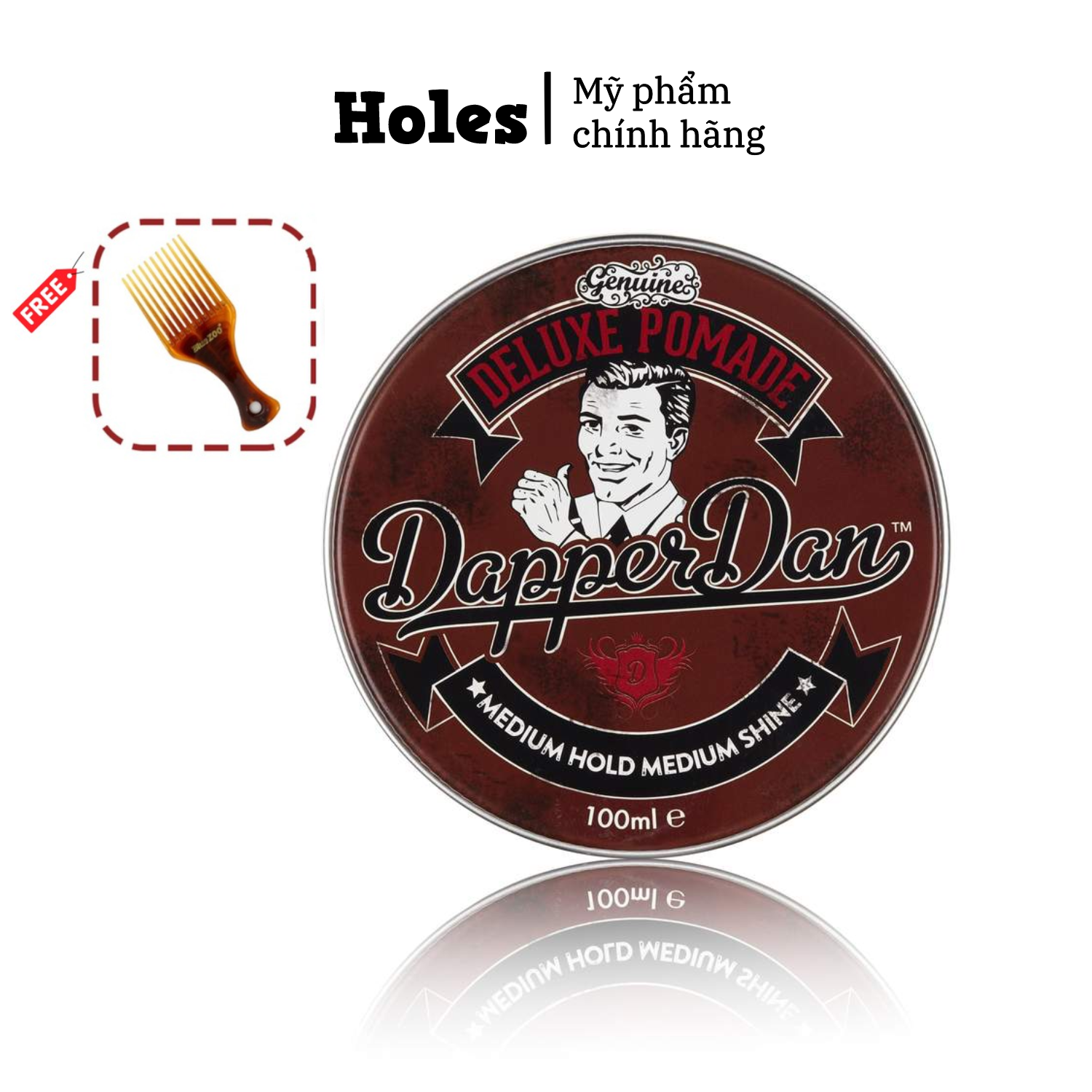 Sáp vuốt tóc Dapper Dan Deluxe Pomade - 100ml
