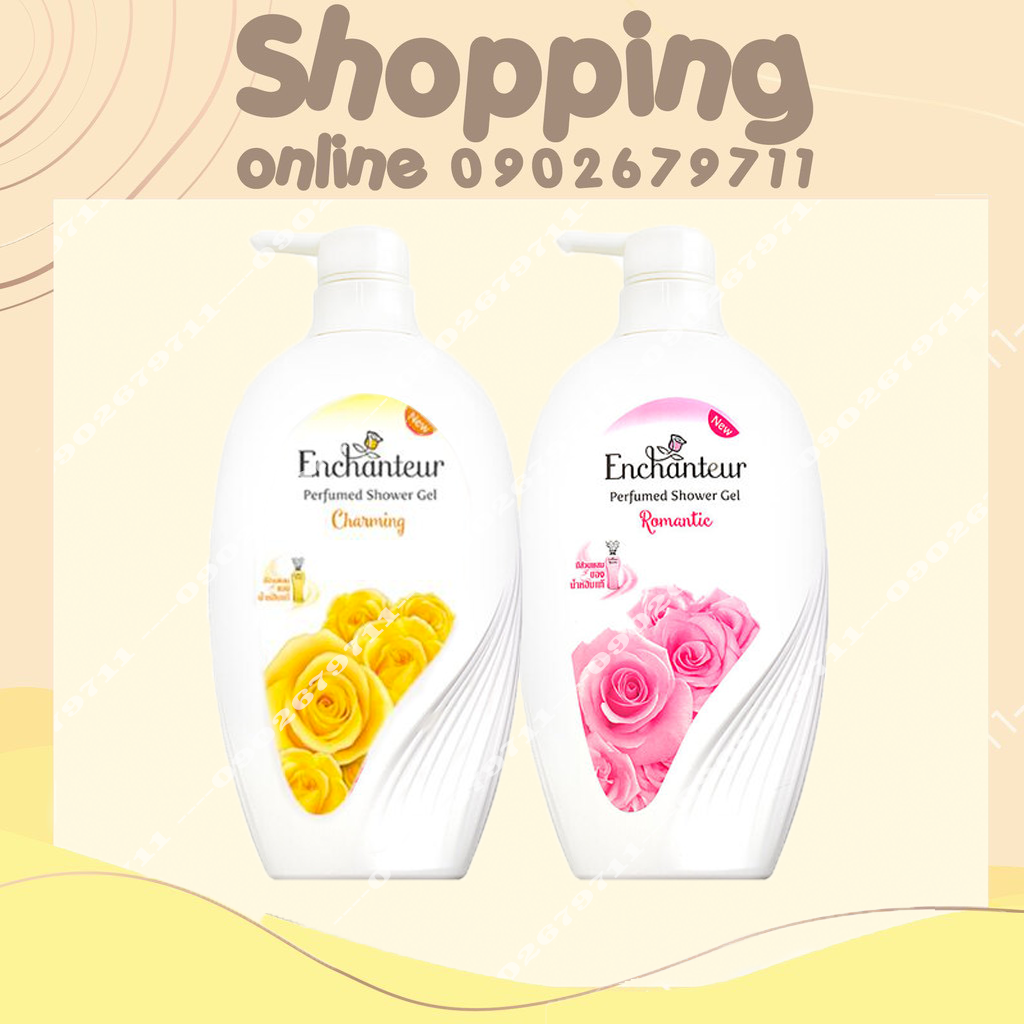 Sữa tắm enchanteur thái lan 550ml