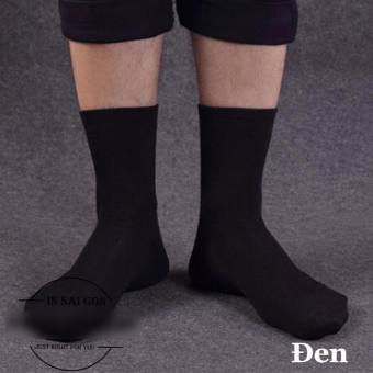 Big size [10 đôi] vớ nam cổ cao thun thấm hút mồ hôi tốt  phù hợp mang giầy tây có thể mang giày thể thao, GIÁ RẺ