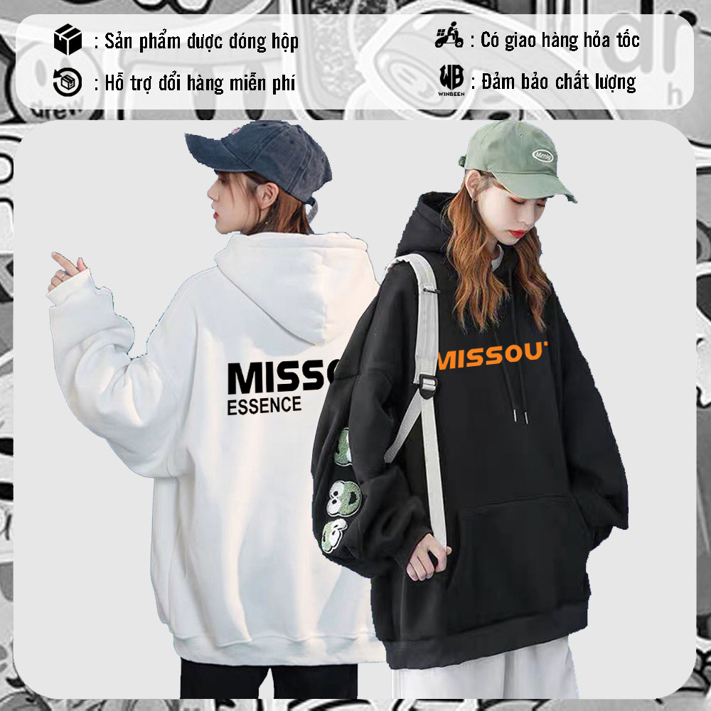 Áo khoác missout unisex form rộng vải nỉ dầy có big size phong cách basic đi chơi đi du lịch