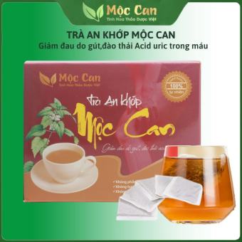 Trà An Khớp Mộc Can 25 túi - Thải axit uric, giảm cơn đau do gút, thoái hóa khớp, viêm khớp, nhức mỏi xương khớp