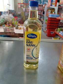 dầu simply đậu lành 1lit