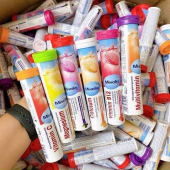 iên sủi Mivolis bổ sung Vitamin C và các loại khác tăng sức đề kháng - 20 viên/ống |FREESHIP CHÍNH HÃNG - Nhật Việt Cosmetics