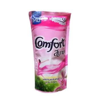 Nước xả vải Comfort Thái gói 580ml màu hồng