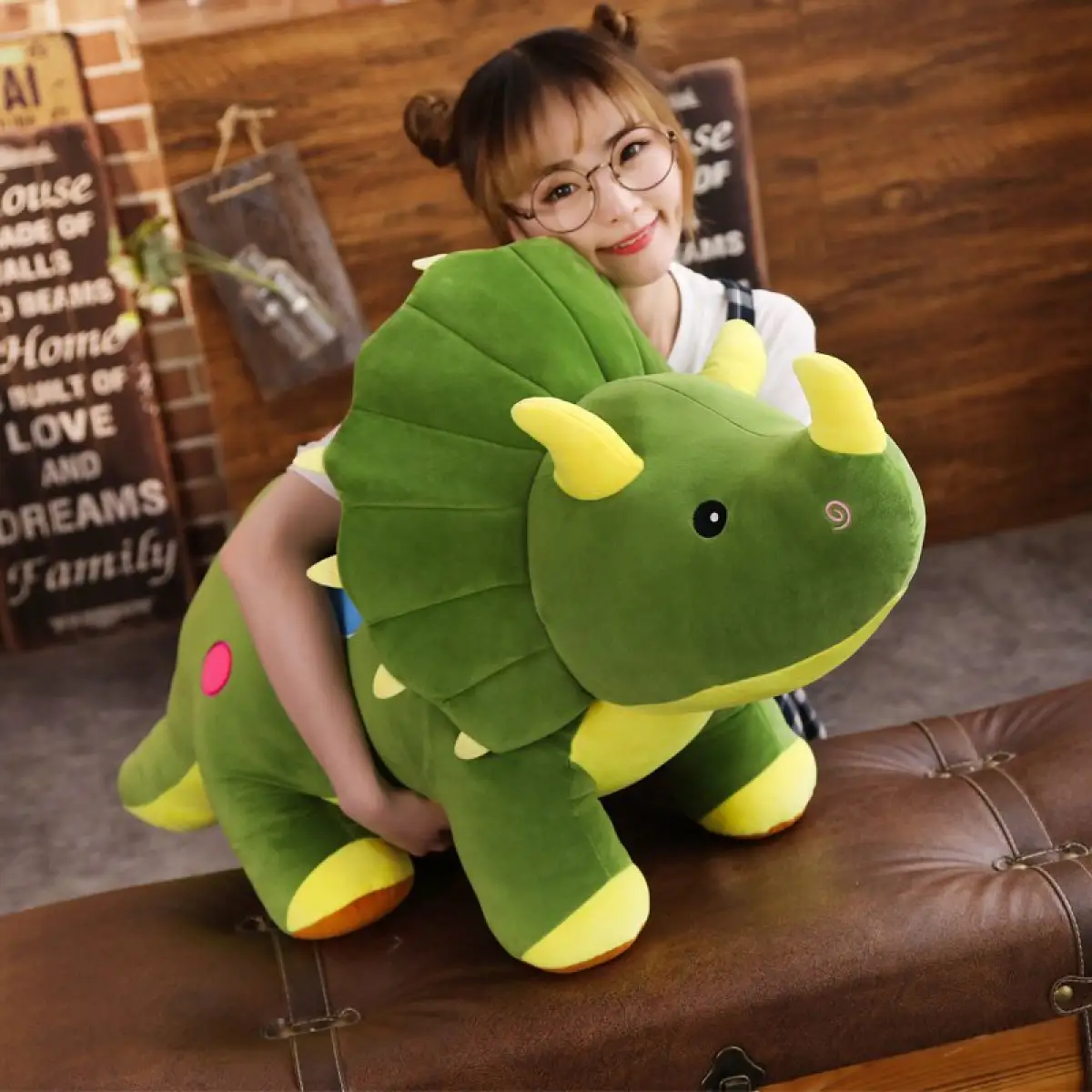 large triceratops toy