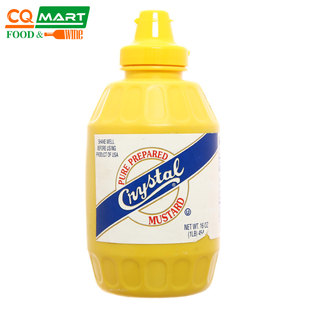 Mù Tạt Vàng Hiệu Crystal 454g