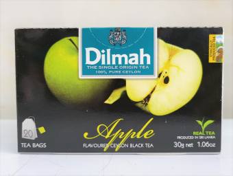 TRÀ ĐEN TÚI LỌC HƯƠNG TÁO [Sri Lanka] DILMAH Ceylon Black Tea