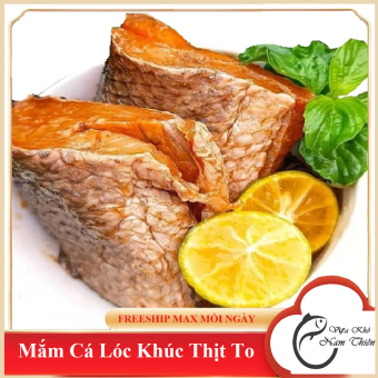 Mắm Cá Lóc Khúc Thịt To- đem chưng với thịt ba chỉ và hột vịt Ngon Tuyệt. Vựa Khô Nam Thiên