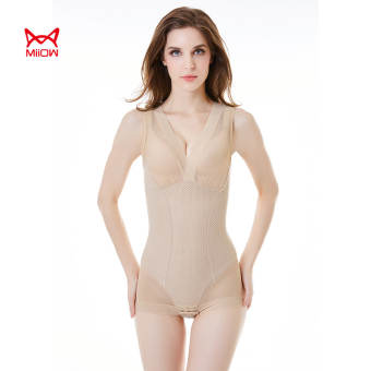 MiiOW Định hình cơ thể gợi cảm Định hình lưới thoáng khí vô hình S0103