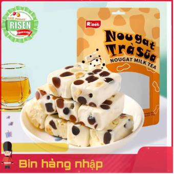 Kẹo trà sữa trân châu nougat risen 350g