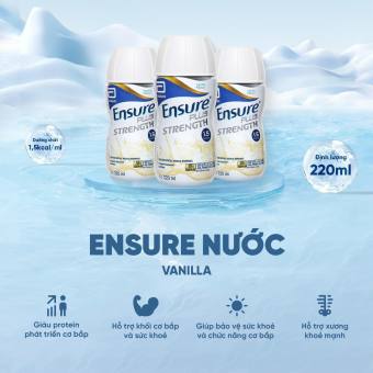 Sữa nước Ensure Plus Strength 220ml nội địa Úc date xa
