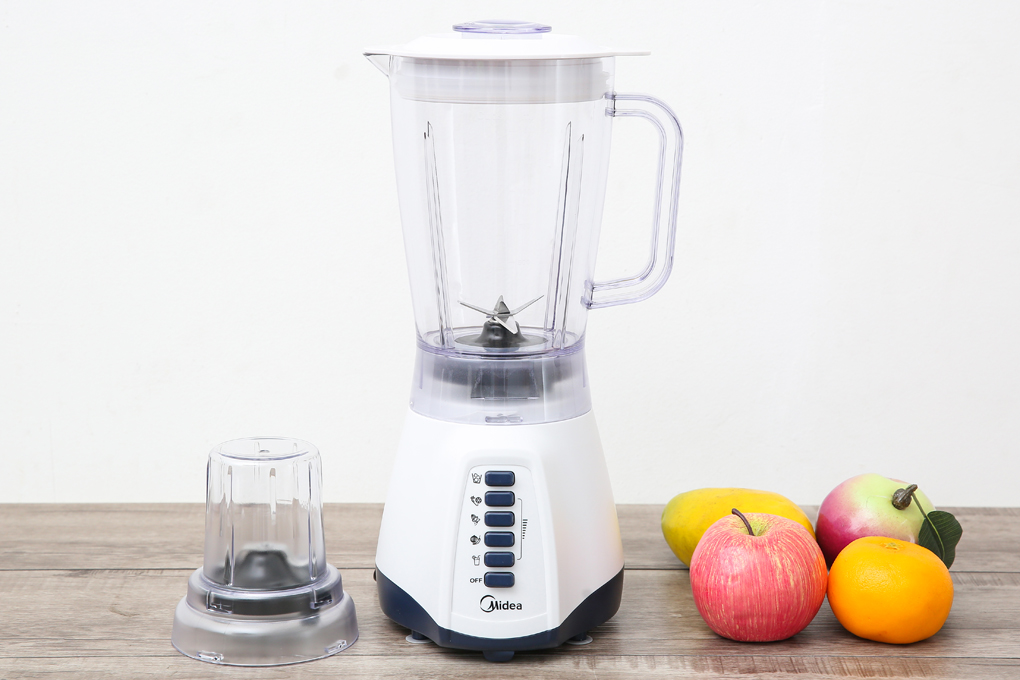 Máy xay sinh tố Midea MJ-BL50-hàng trưng bày -công suất 500w- tốc độ xay:5 tốc độ Chất liệu cối xay chính:Nhựa Chất liệu lưỡi dao:Thép không gỉ