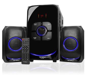 Loa Vi Tính Soundmax A-2130/2.1 Tích Hợp Bluetooth 4.0 - Hàng chính hãng