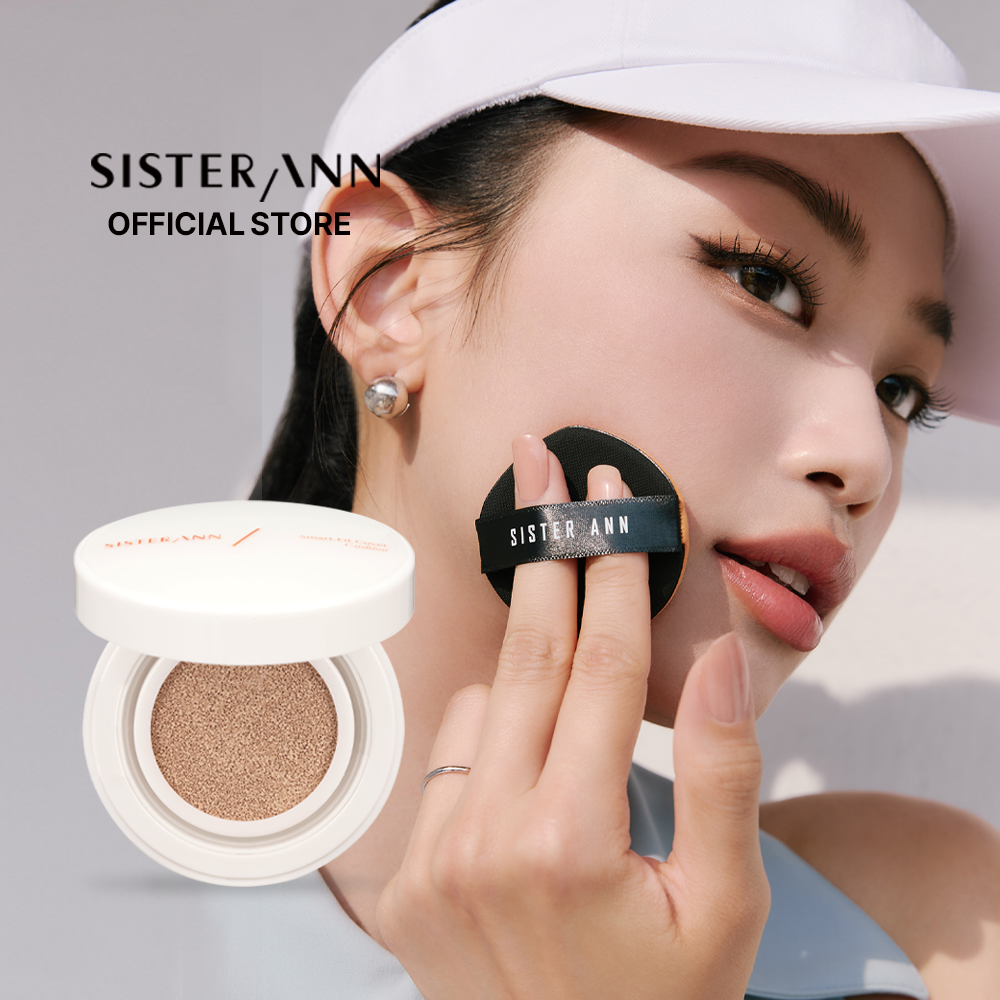 SISTERANN Official] Pinkhole Jelly Cover Pact (4 Colors) / Semi