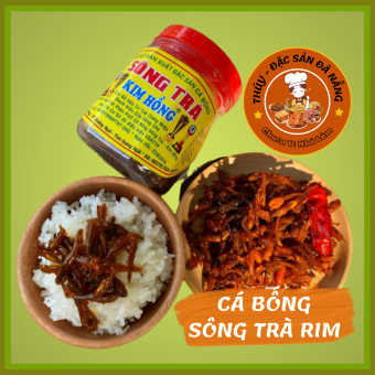 Cá Bống Sông Trà Rim hũ 250 gram nhãn hiệu Kim Hồng - Đặc Sản nổi tiếng