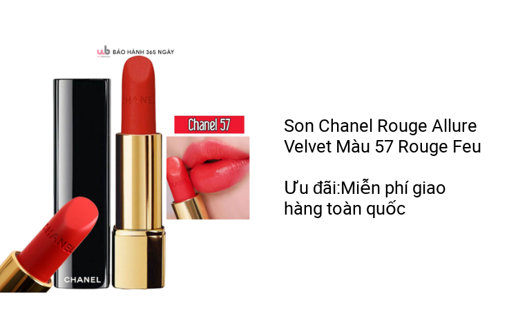 Xuka Cosmetic  Chanel 57 Rouge Feu đỏ cam Hàng có sẵn  Facebook