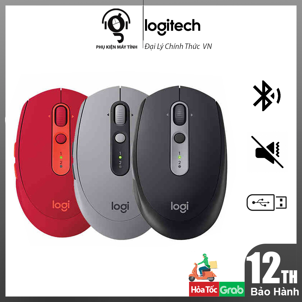 Chuột không dây yên tĩnh M590 Logitech - Chính Hãng Phân Phối