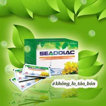 Cốm nhuận tràng - thanh nhiệt SEADOLAC (hộp 30 gói)