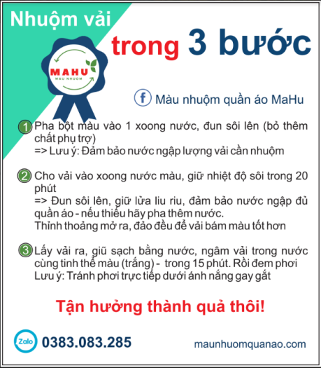 Thuốc nhuộm Giày Vải