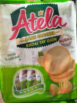 Bánh Atela Cracker khoai tây giòn 230g