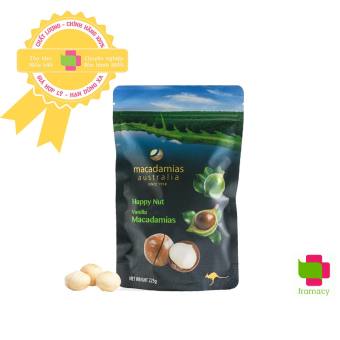 Hạt macca Macadamias Australia, Úc (225g) nguyên vỏ giúp đẹp da, giảm cholesterol, tốt cho tim mạch
