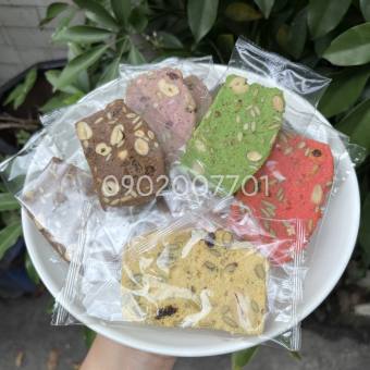 Bánh biscotti mix vị- đóng gói từng thanh-bánh mứt tết- đồ ăn vặt-ăn vặt