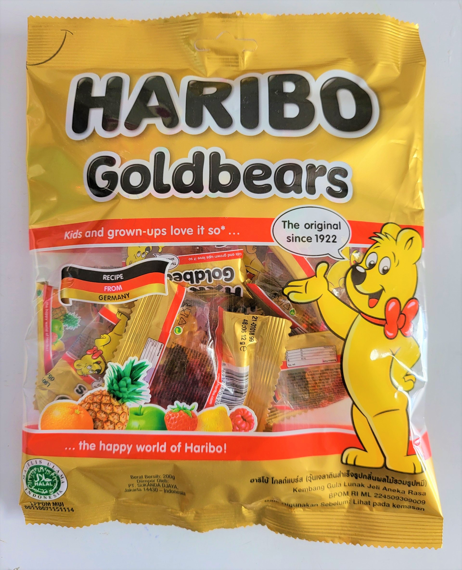 Kẹo Dẻo Haribo Fruity Basket, bảng giá 12/2022