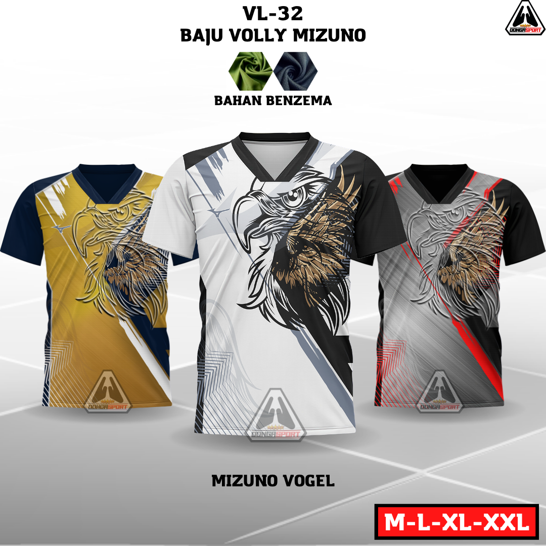 Desain kaos hotsell volley mizuno