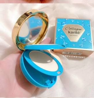 Phấn Nền Trang Điểm 2 Tầng Collagen Karité