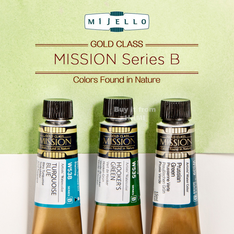 Color mijello Gold mission type retail table Series B-1 15ml