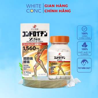 Viên uống hỗ trợ xương khớp Chondroitin ZS nhện Nhật Bản chính hãng - Hộp 270 viên
