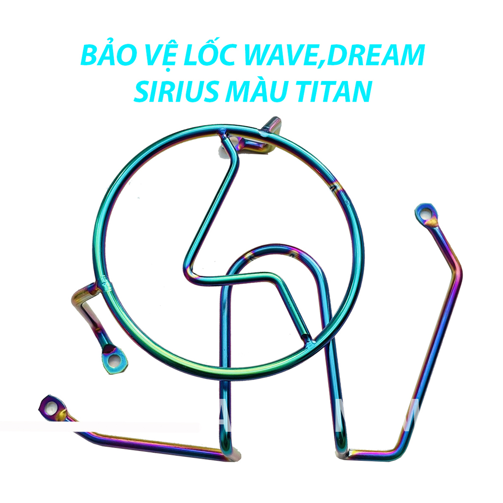 Bộ Ốp Bảo Vệ Lốc Máy Màu Titan Các Dòng Xe Wave, Sirius, dream-PTTT