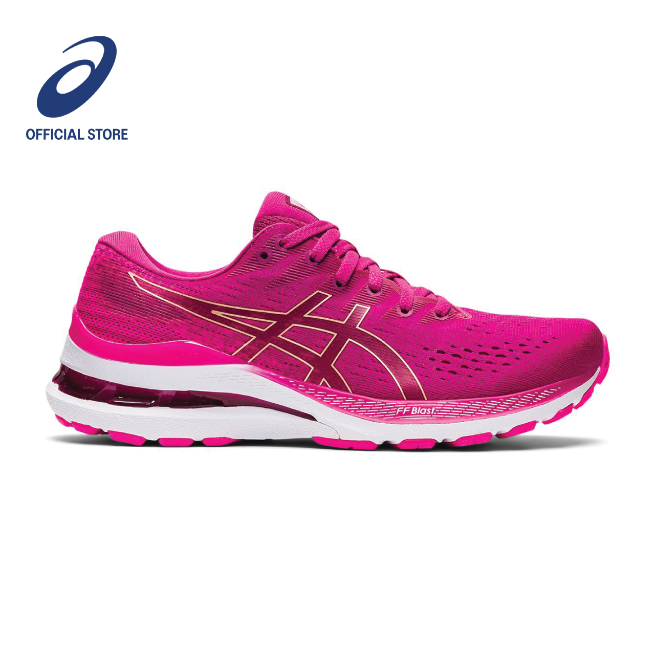 ASICS Women GEL KAYANO 28 MK Running Shoes in Deep Plum Black