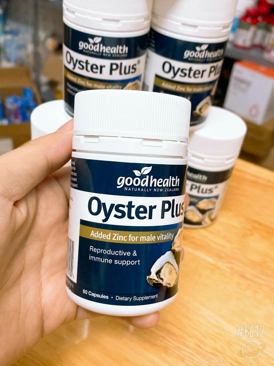 Tinh chất hàu Úc Oyster Plus Zinc Goodhealth 60 viên Chính Hãng giúp tăng