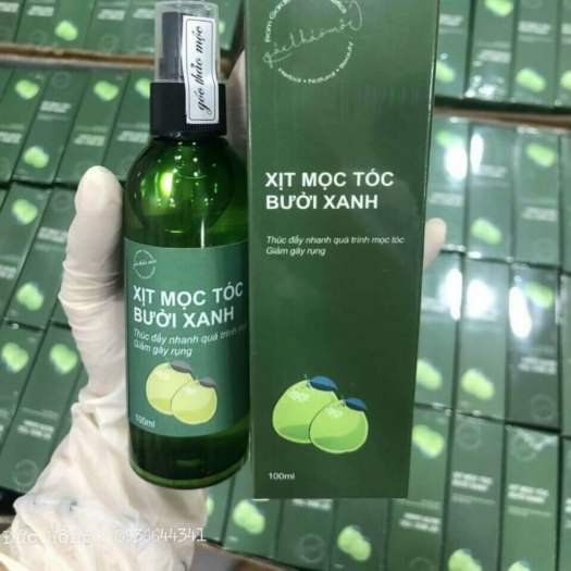 Xịt mọc tóc bưởi xanh có hộp hàng xịn( giá sỉ)
