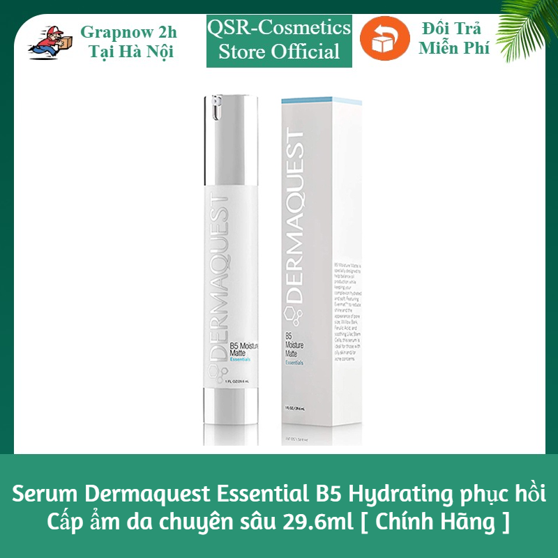 Serum Dermaquest Essential B5 Hydrating phục hồi Cấp ẩm da chuyên sâu 29.6ml