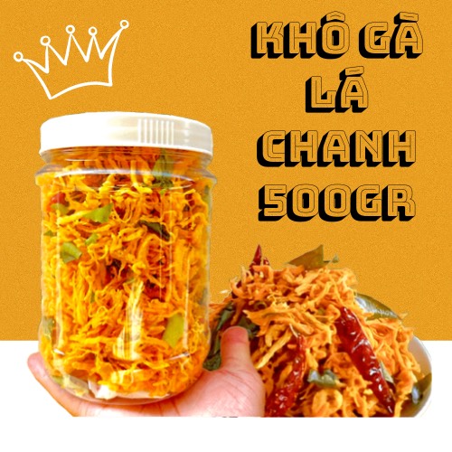 Khô gà lá chanh comai ngon loại 1, hộp 500gram