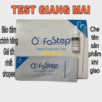 Que test giang mai Syphilis chính hãng Fastep