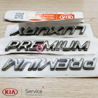 Logo chữ LUXURY PREMIUM CERATO dùng cho các dòng xe KIA 🚘 Chính hãng THACO - Kia Motors