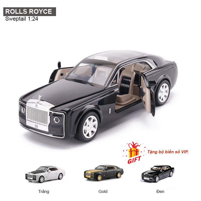 Mô hình xe ô tô Rolls Royce Phantom EWB 118 Kyosho  banmohinhtinhcom