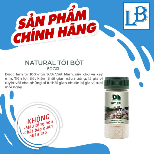 Natural Tỏi bột Dh Foods
