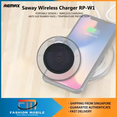Remax Saway RP-W1 RPW1 Wireless Charger Wireless Fast Charging QI Charging For Samsung / Nokia / iPhone / HTC / LG / Huawei (1)