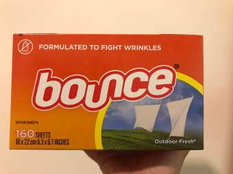 Giấy Thơm Quần Áo Bounce Mỹ Hộp 160 Tờ