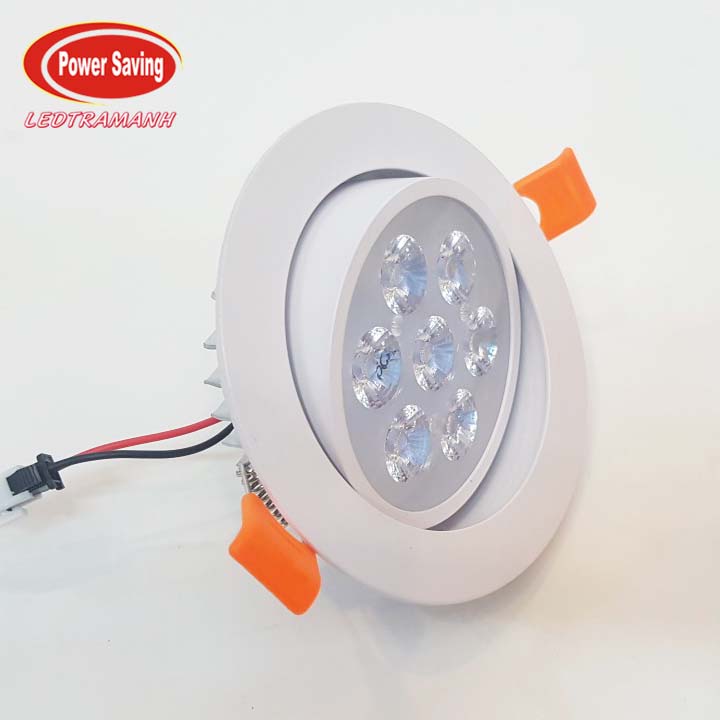 Đèn led am trần mắt ếch 7w cao cấp