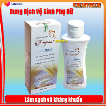 Gel vệ sinh phụ nữ Fragrant chiết xuất trầu không, lô hội  ngừa nhiễm nấm ngứa, khử mùi, dưỡng ẩm giảm khô hạn - Chai 100ml thành phần thảo dược