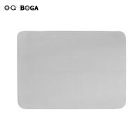 OQ BOGA 3 Colors 1 Piece Black White Grey Rectangle Mirror Cloth Eyewear Wipe Cleaning Microfiber Glasses Cloth
