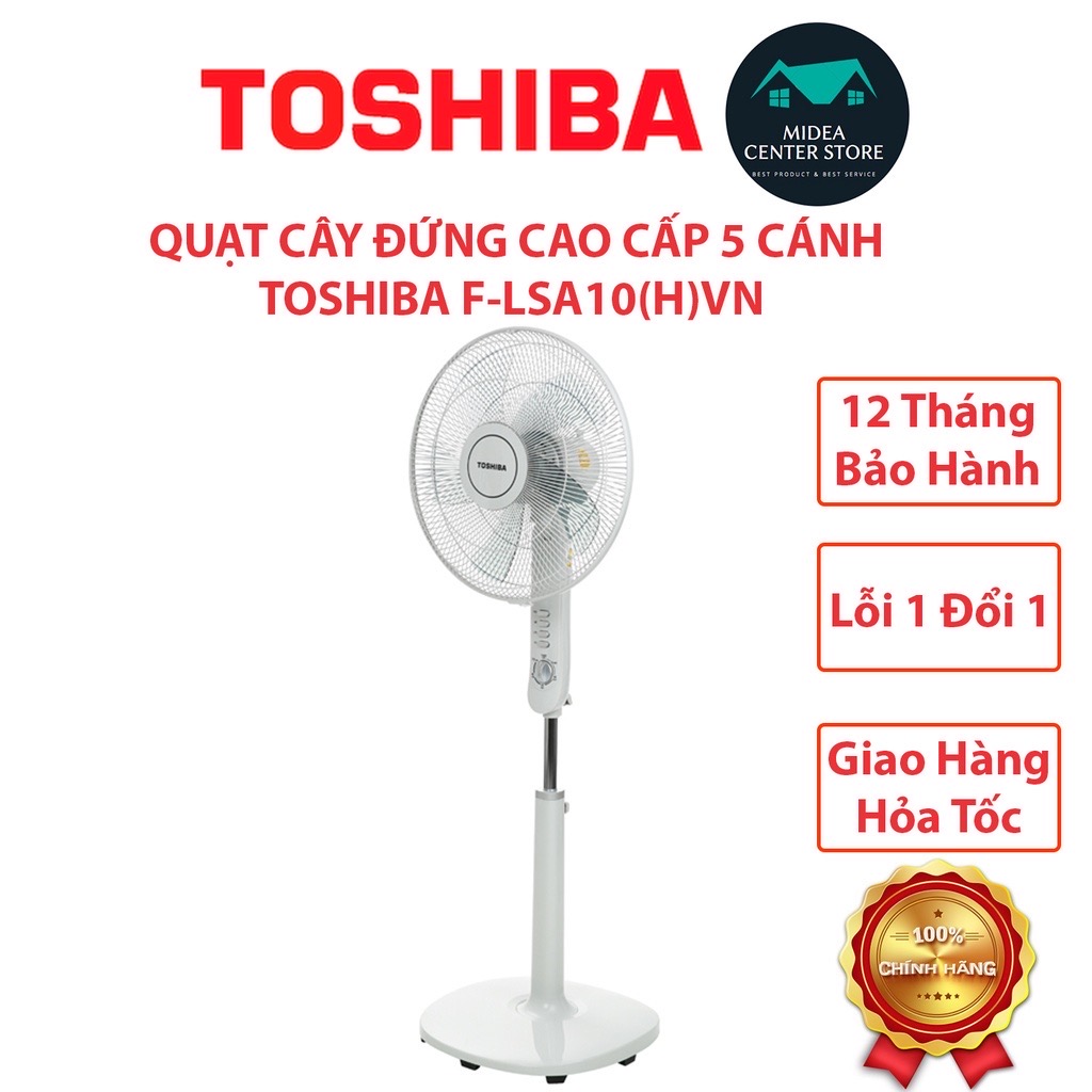 Quạt cây đứng 5 cánh toshiba f-lsa10vn