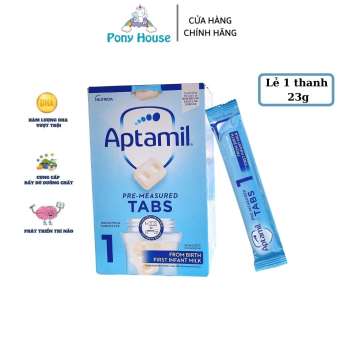 Sữa Aptamil Uk Số 1 Dạng Thanh 23G Cho Bé 0- 6 Tháng (Tách Lẻ 1 Thanh)